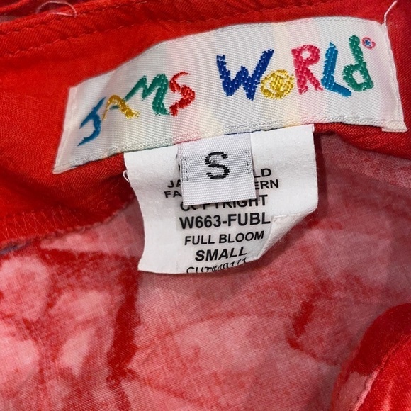 Jams World tank and skirt two piece set in BLOOM print - Picture 3 of 6